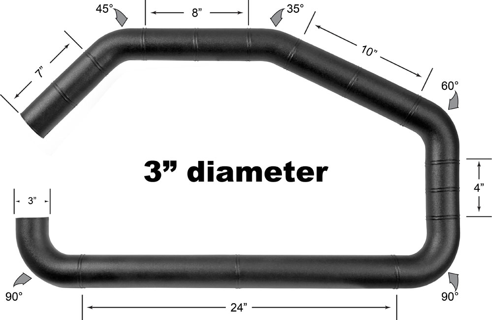AIRAID - 100-300 - Engine Cold Air Intake Tube