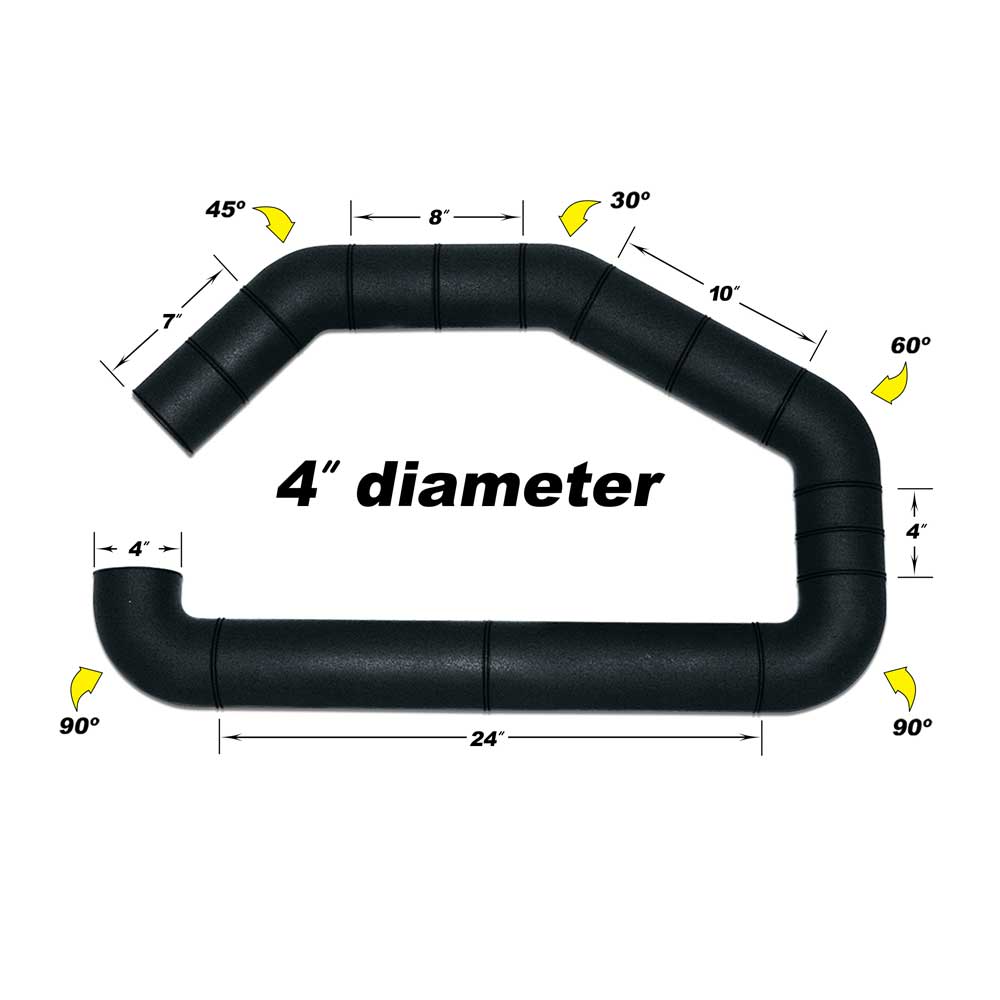 AIRAID - 100-400 - Engine Cold Air Intake Tube
